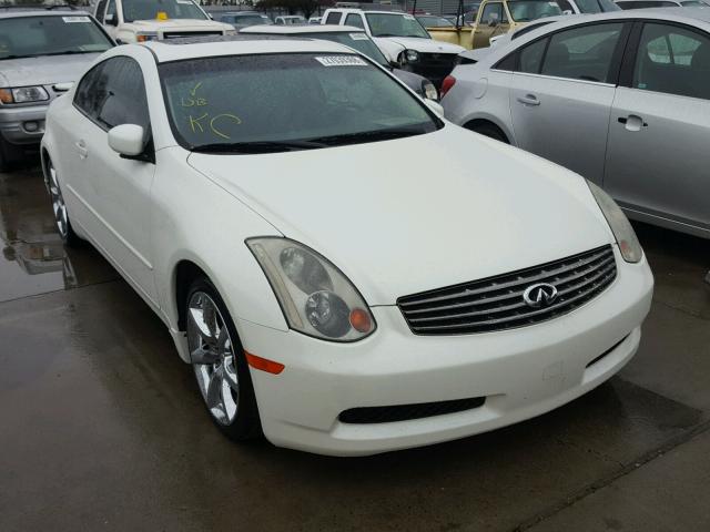 JNKCV54E83M214134 - 2003 INFINITI G35 WHITE photo 1