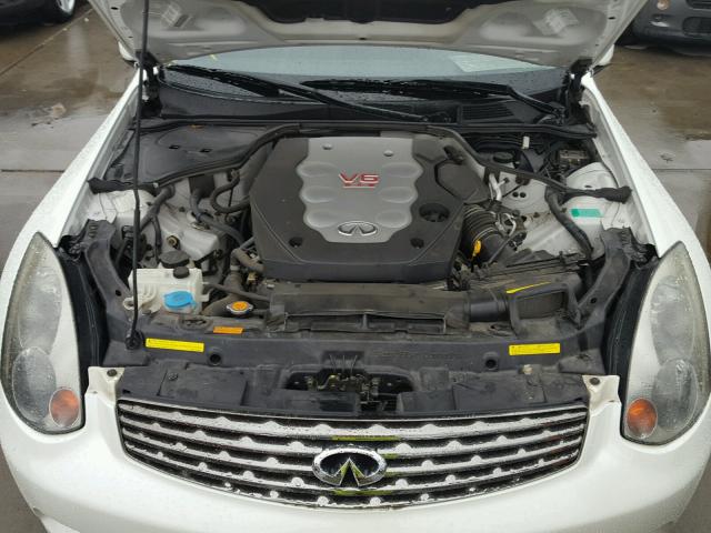 JNKCV54E83M214134 - 2003 INFINITI G35 WHITE photo 7