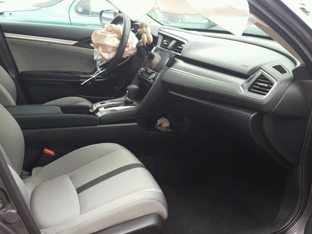 19XFC2F77GE039638 - 2016 HONDA CIVIC EX ნაცრისფერი ფოტო 5