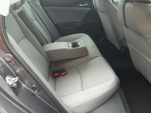 19XFC2F77GE039638 - 2016 HONDA CIVIC EX ნაცრისფერი ფოტო 6