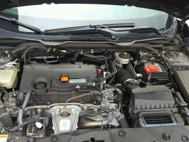 19XFC2F77GE039638 - 2016 HONDA CIVIC EX ნაცრისფერი ფოტო 7