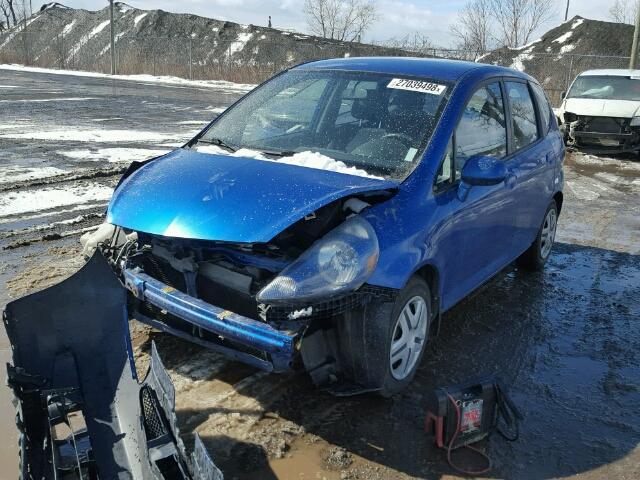 JHMGD38408S807211 - 2008 HONDA FIT BLUE photo 2