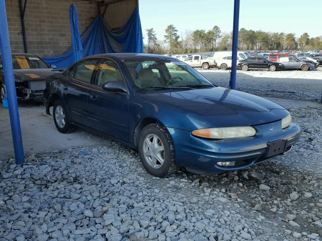 1G3NL52F43C215279 - 2003 OLDSMOBILE ALERO GL TEAL photo 1