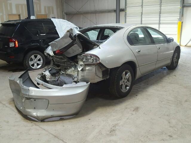 2B3HD56M92H142135 - 2002 DODGE INTREPID E SILVER photo 4