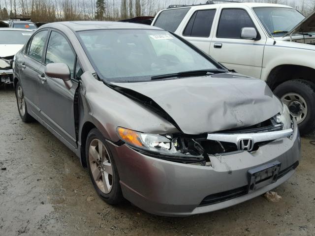 2HGFA16856H037884 - 2006 HONDA CIVIC EX GRAY photo 1