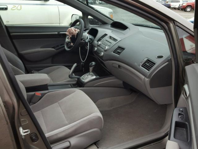 2HGFA16856H037884 - 2006 HONDA CIVIC EX ნაცრისფერი ფოტო 5