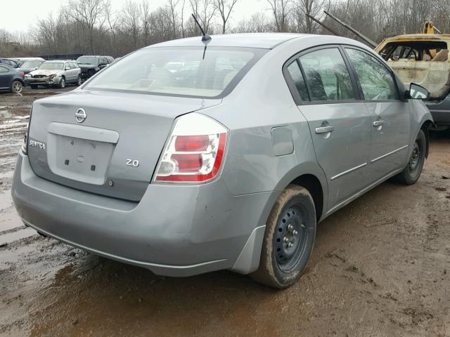 3N1AB61E97L670576 - 2007 NISSAN SENTRA 2.0 GRAY photo 4