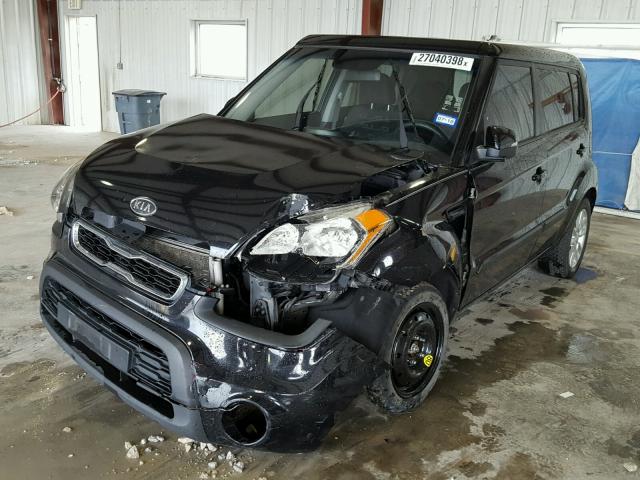 KNDJT2A6XC7747028 - 2012 KIA SOUL + BLACK photo 2