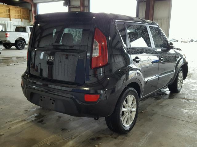 KNDJT2A6XC7747028 - 2012 KIA SOUL + BLACK photo 4