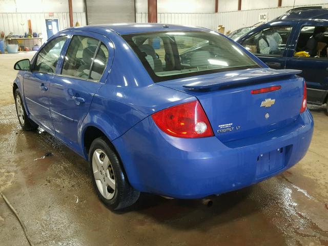 1G1AL58FX87134494 - 2008 CHEVROLET COBALT LT BLUE photo 3