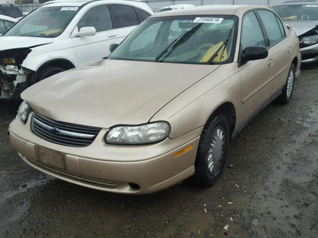 1G1ND52J91M676768 - 2001 CHEVROLET MALIBU GOLD photo 2