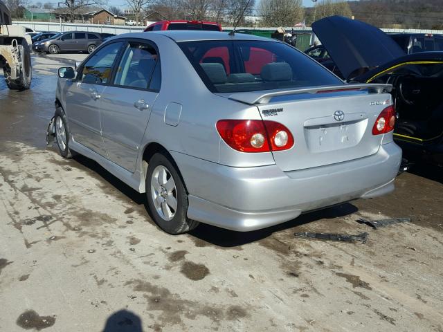 2T1BR32E46C683733 - 2006 TOYOTA COROLLA CE SILVER photo 3