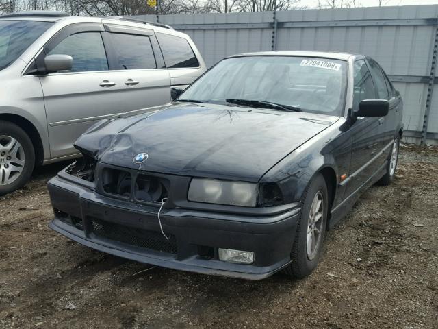 WBACD4328VAV48560 - 1997 BMW 328 I AUTO BLACK photo 2