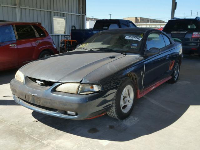 1FALP4046SF205394 - 1995 FORD MUSTANG TWO TONE photo 2