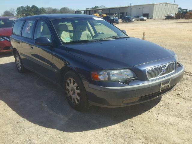 YV1SW61R921261853 - 2002 VOLVO V70 BLUE photo 1