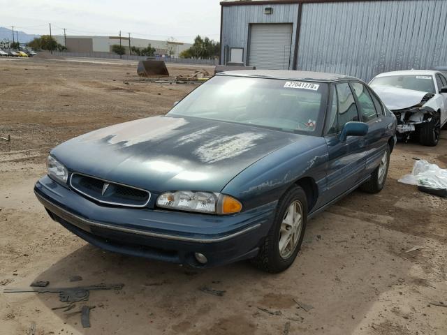 1G2HX52K3TH212363 - 1996 PONTIAC BONNEVILLE GREEN photo 2