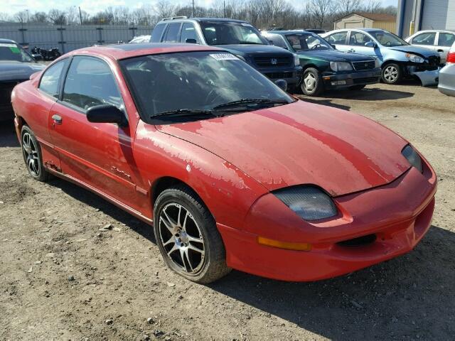 3G2JB1243TS857077 - 1996 PONTIAC SUNFIRE SE RED photo 1