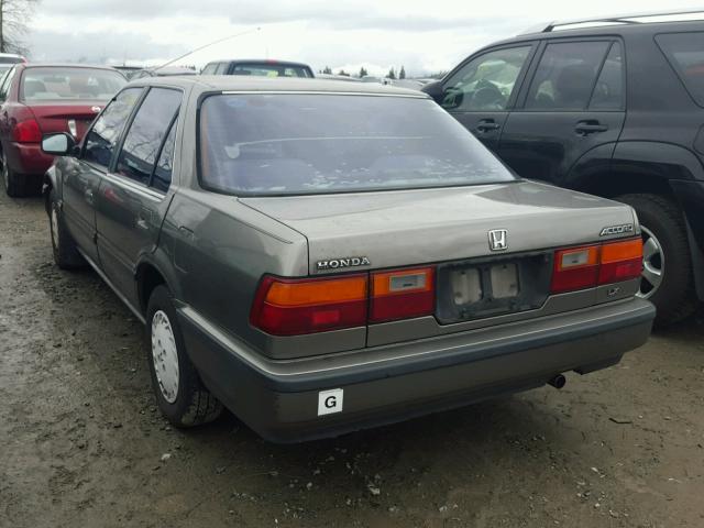 JHMCA5533KC048814 - 1989 HONDA ACCORD LX GRAY photo 3