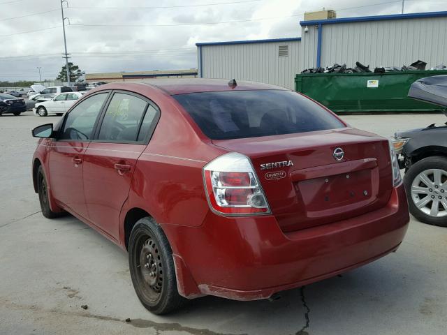 3N1AB61E49L627783 - 2009 NISSAN SENTRA 2.0 RED photo 3