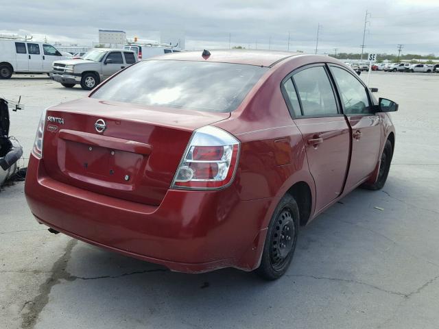 3N1AB61E49L627783 - 2009 NISSAN SENTRA 2.0 RED photo 4