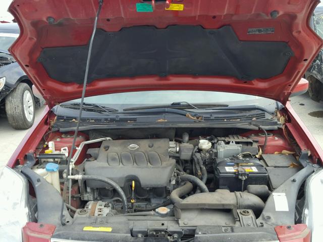 3N1AB61E49L627783 - 2009 NISSAN SENTRA 2.0 RED photo 7