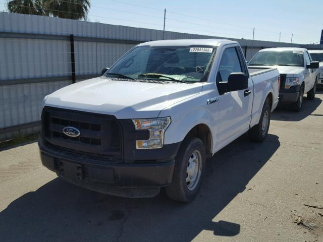 1FTMF1C8XFKD12217 - 2015 FORD F150 WHITE photo 2