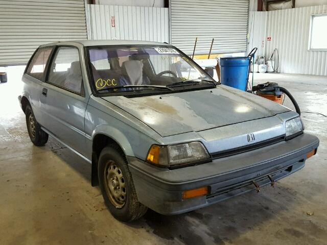 JHMAG4311GS016538 - 1986 HONDA CIVIC CVCC BLUE photo 1