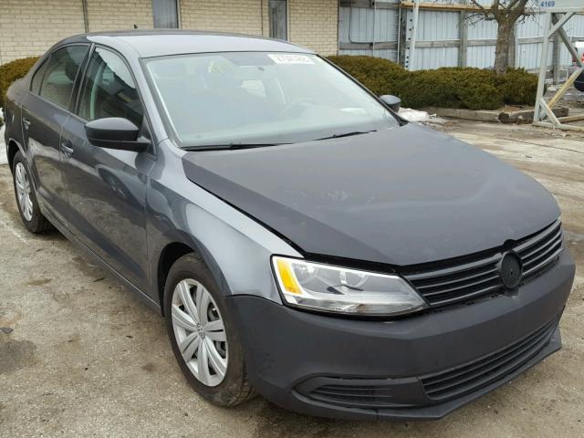 3VWLA7AJ5FM409740 - 2015 VOLKSWAGEN JETTA TDI GRAY photo 1