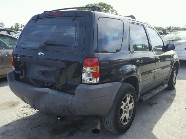 1FMYU01121KB35139 - 2001 FORD ESCAPE XLS BLACK photo 4