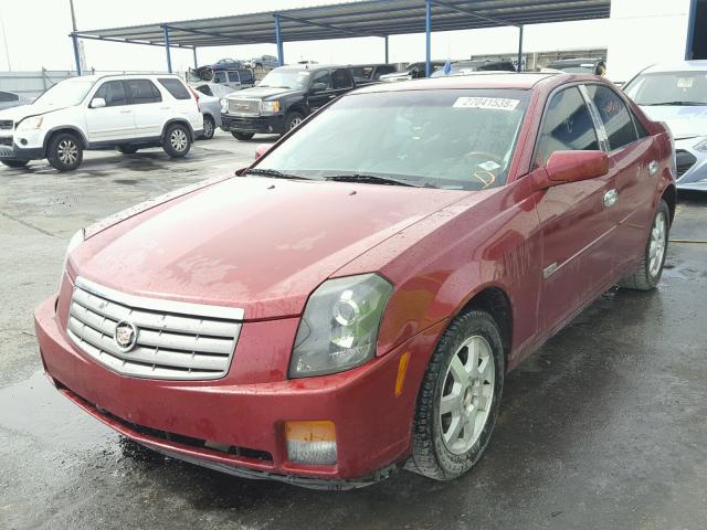 1G6DP567550167365 - 2005 CADILLAC CTS HI FEA RED photo 2