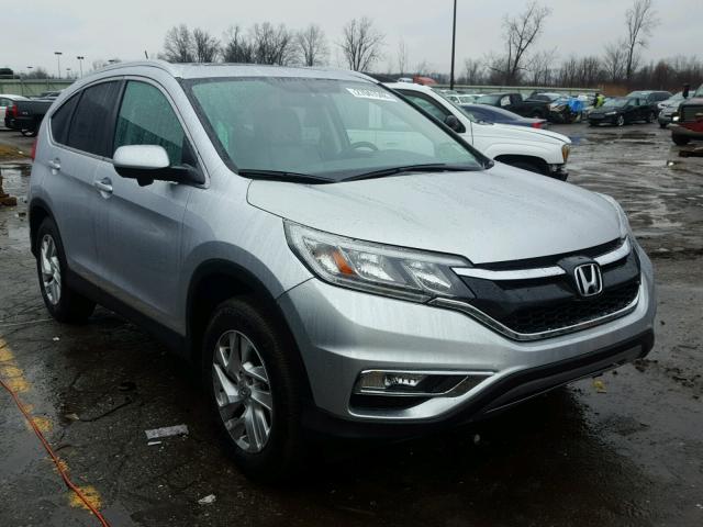 2HKRM4H71FH671127 - 2015 HONDA CR-V EXL SILVER photo 1