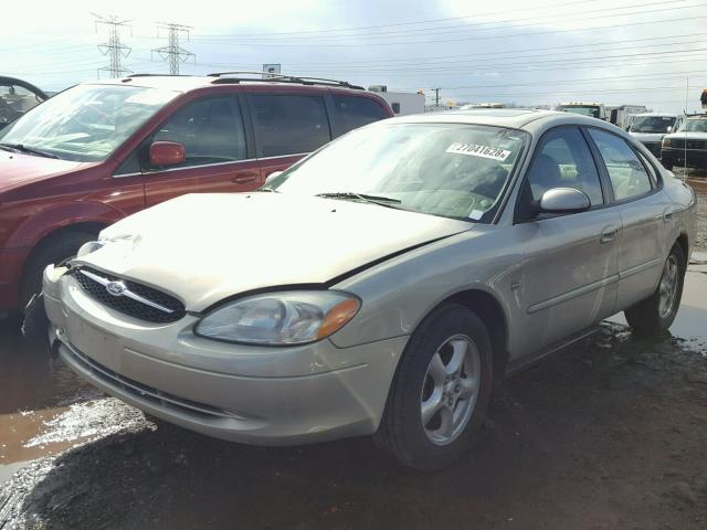 1FAHP55S43G219115 - 2003 FORD TAURUS SES TAN photo 2