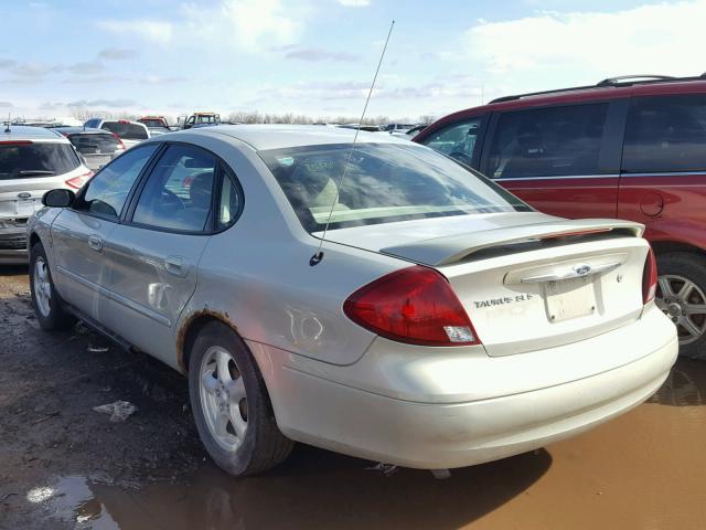 1FAHP55S43G219115 - 2003 FORD TAURUS SES TAN photo 3