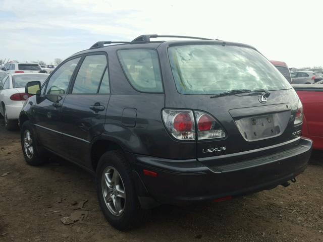 JTJHF10U320289045 - 2002 LEXUS RX 300 GRAY photo 3