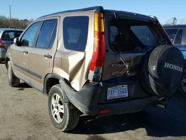 SHSRD788X3U148296 - 2003 HONDA CR-V EX BROWN photo 3