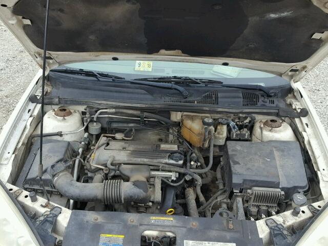 1G1ZS52F25F124686 - 2005 CHEVROLET MALIBU WHITE photo 7