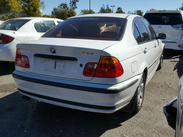 WBAAV33451FU81316 - 2001 BMW 325 I WHITE photo 4