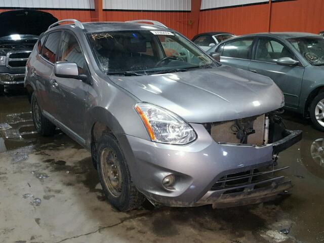 JN8AS5MV2CW380112 - 2012 NISSAN ROGUE S GRAY photo 1