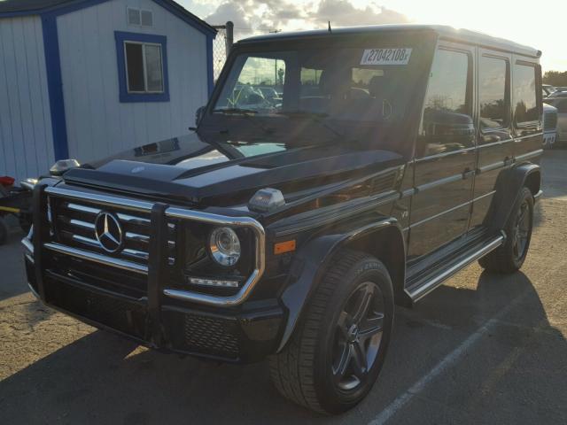 WDCYC3KF2GX248162 - 2016 MERCEDES-BENZ G 550 BLACK photo 2