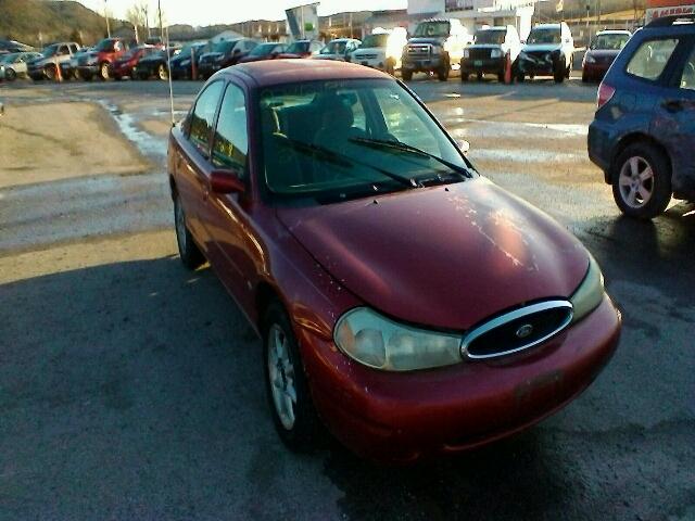 1FAFP6630WK200289 - 1998 FORD CONTOUR LX RED photo 1