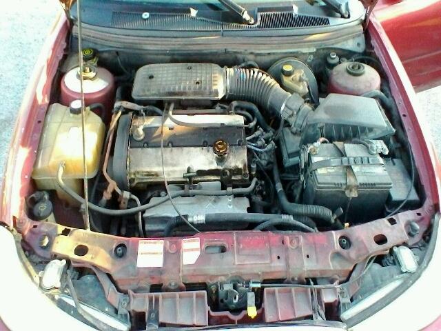 1FAFP6630WK200289 - 1998 FORD CONTOUR LX RED photo 7