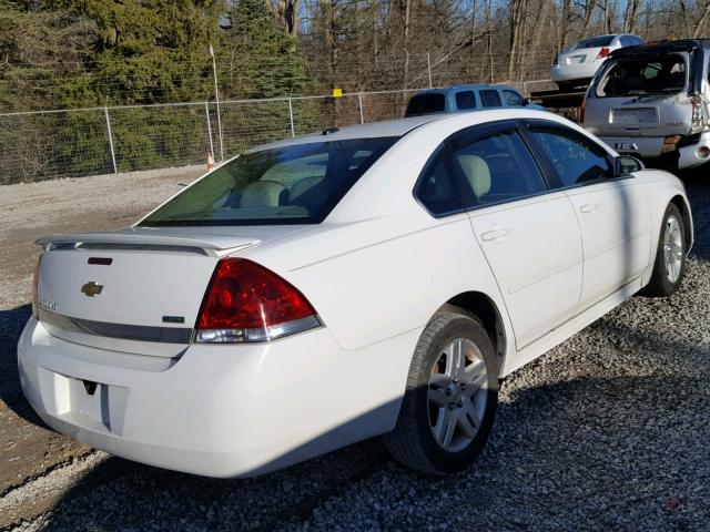 2G1WB5EK2B1205010 - 2011 CHEVROLET IMPALA LT WHITE photo 4