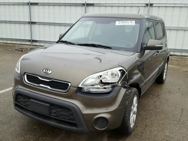 KNDJT2A6XC7391888 - 2012 KIA SOUL + BROWN photo 2