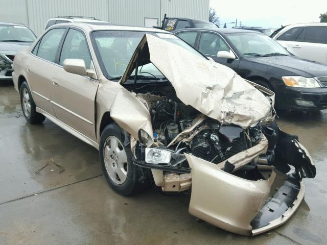 1HGCG16551A068907 - 2001 HONDA ACCORD EX BEIGE photo 1