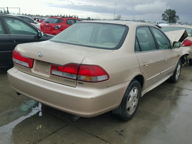 1HGCG16551A068907 - 2001 HONDA ACCORD EX BEIGE photo 4