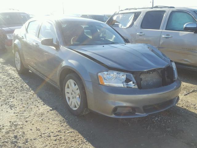 1B3BD4FB1BN609246 - 2011 DODGE AVENGER EX SILVER photo 1