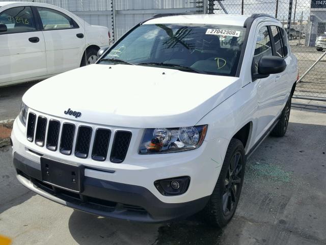 1C4NJCBA7FD420043 - 2015 JEEP COMPASS SP WHITE photo 2