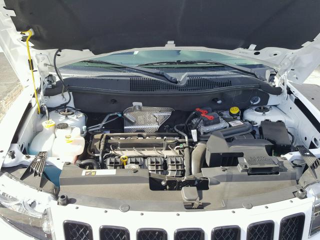 1C4NJCBA7FD420043 - 2015 JEEP COMPASS SP WHITE photo 7