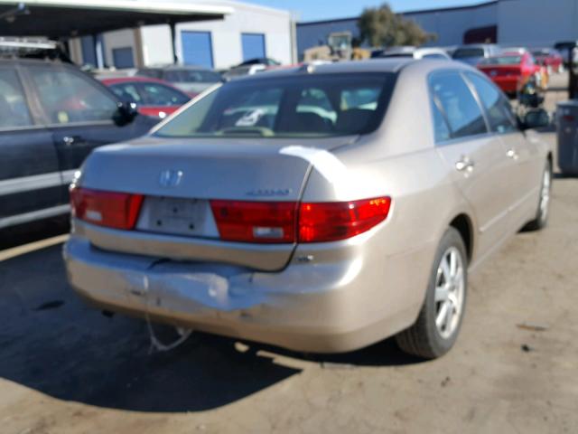 1HGCM66505A005905 - 2005 HONDA ACCORD EX GOLD photo 4