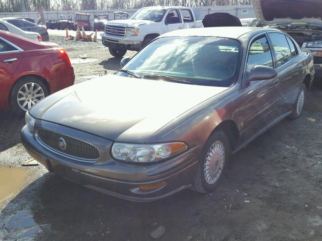 1G4HR54K11U113494 - 2001 BUICK LESABRE LI TAN photo 2